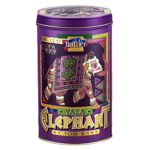 Battler Yala Elephant 200 g Tin Caddy